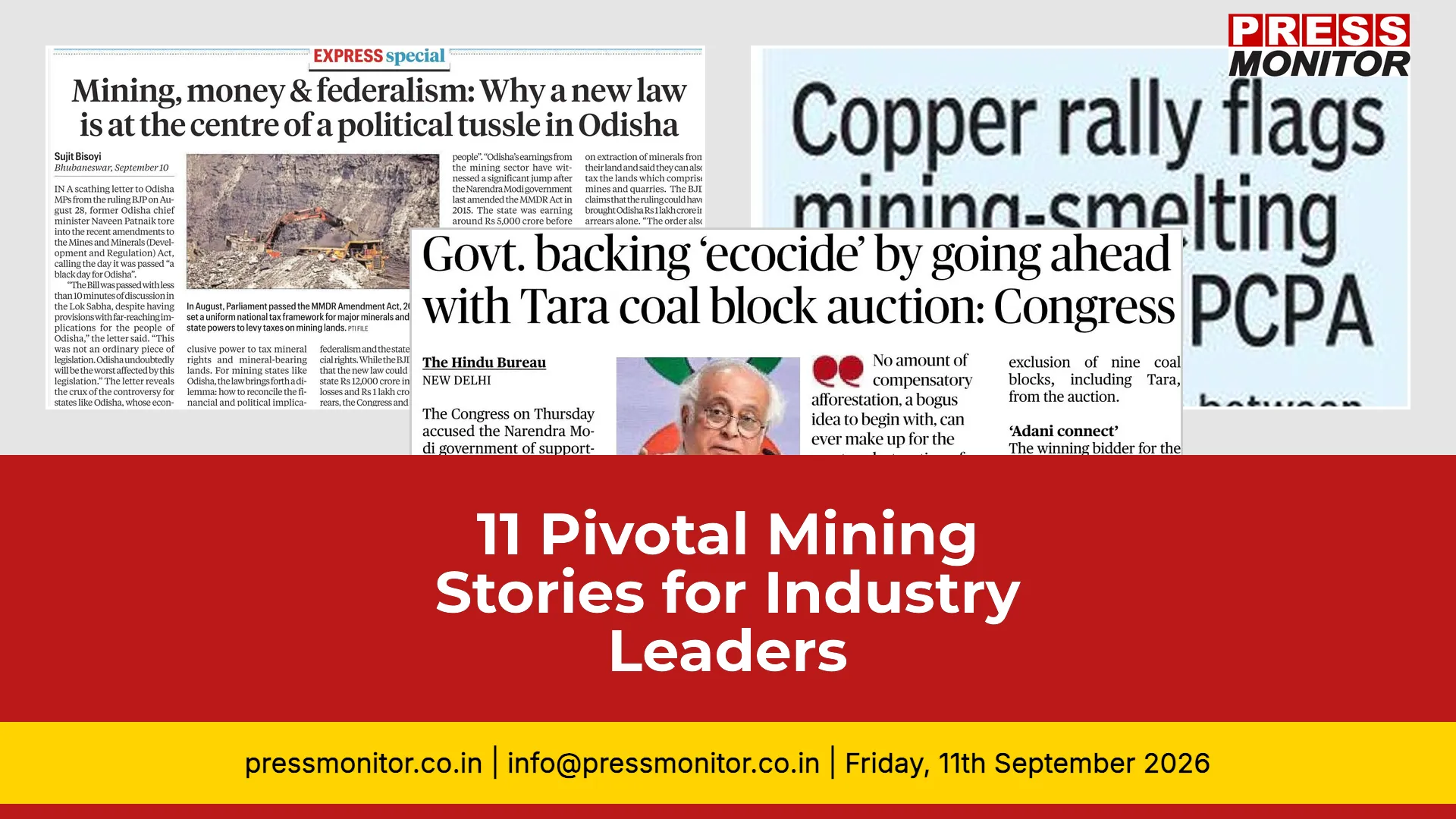 11 Pivotal Mining Stories for Industry Leaders