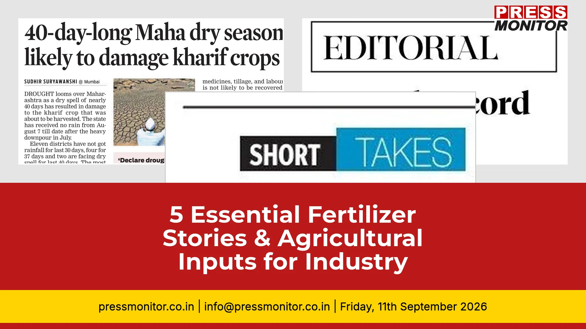 [5] Essential Fertilizers & Agricultural Inputs Stories for Industry Leaders