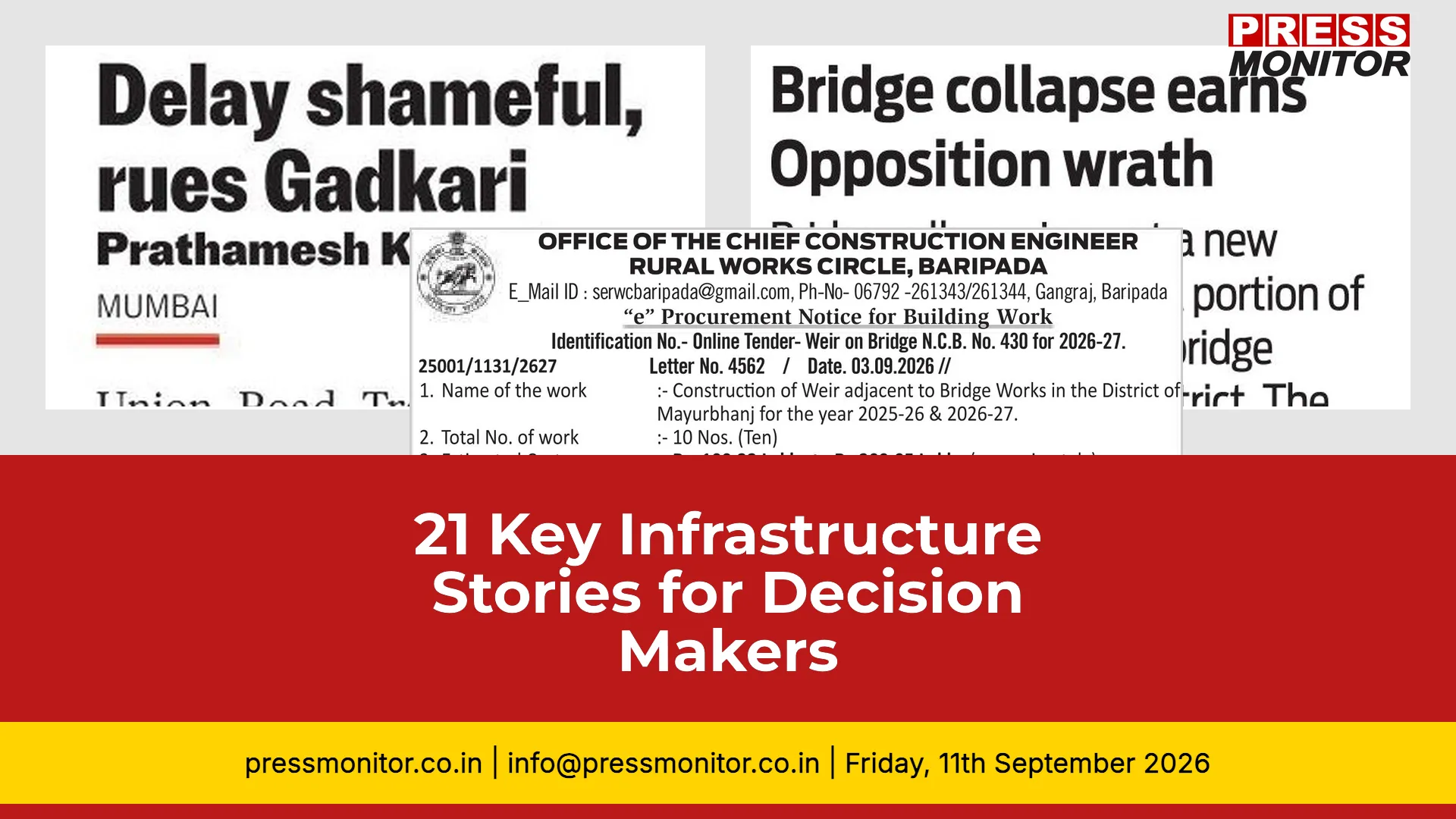 [21] Key Infrastructure Stories for Decision Makers