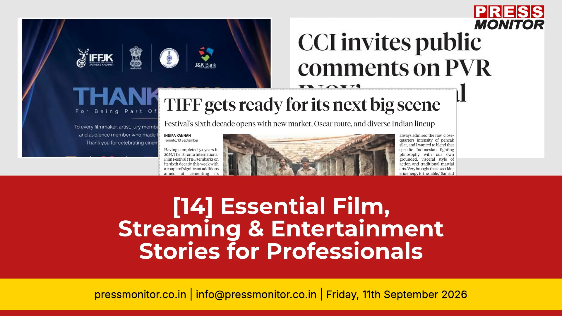 [14] Essential Film, Streaming & Entertainment Stories for Professionals