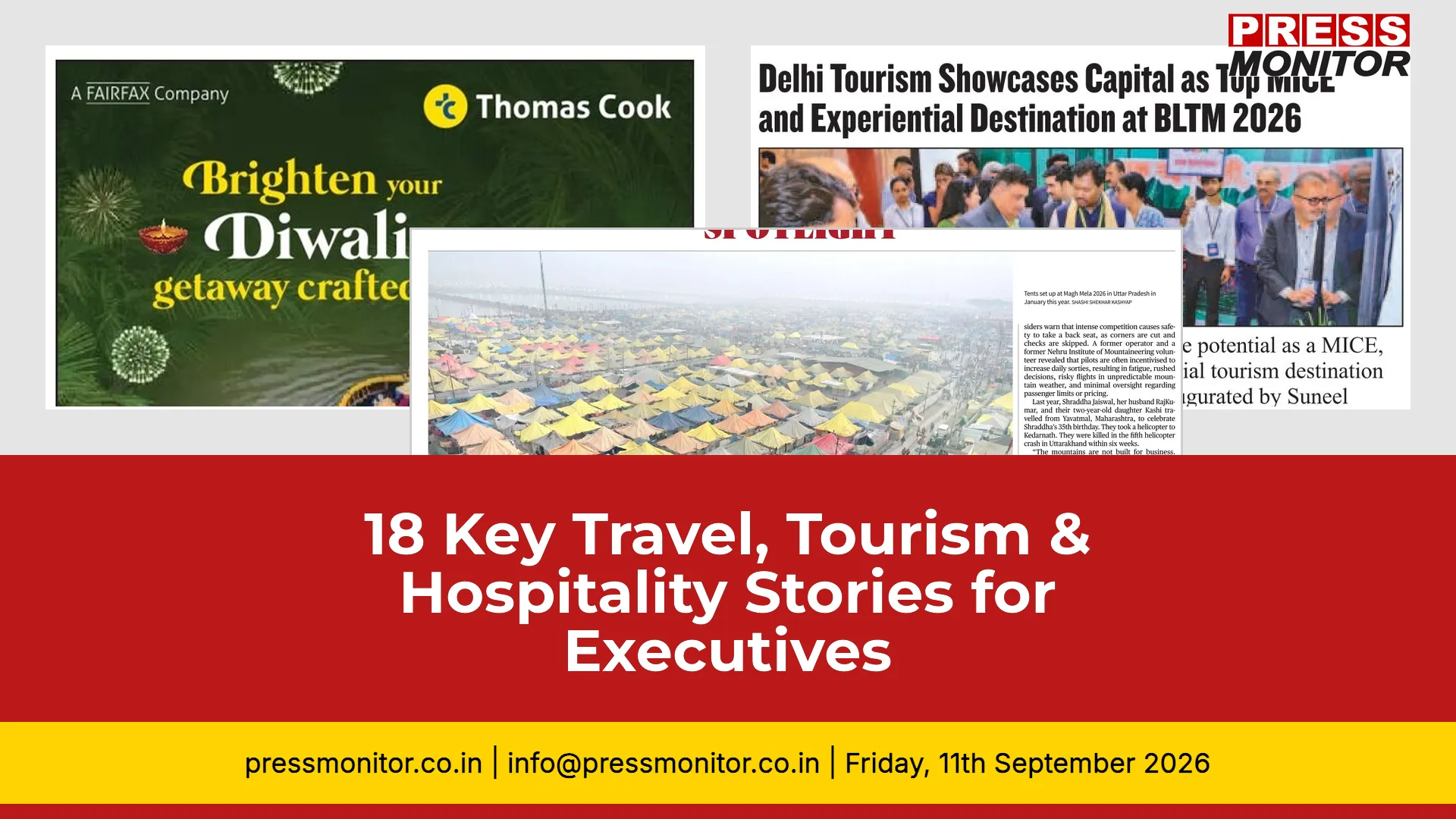 18 Key Travel, Tourism & Hospitality Stories for Executives