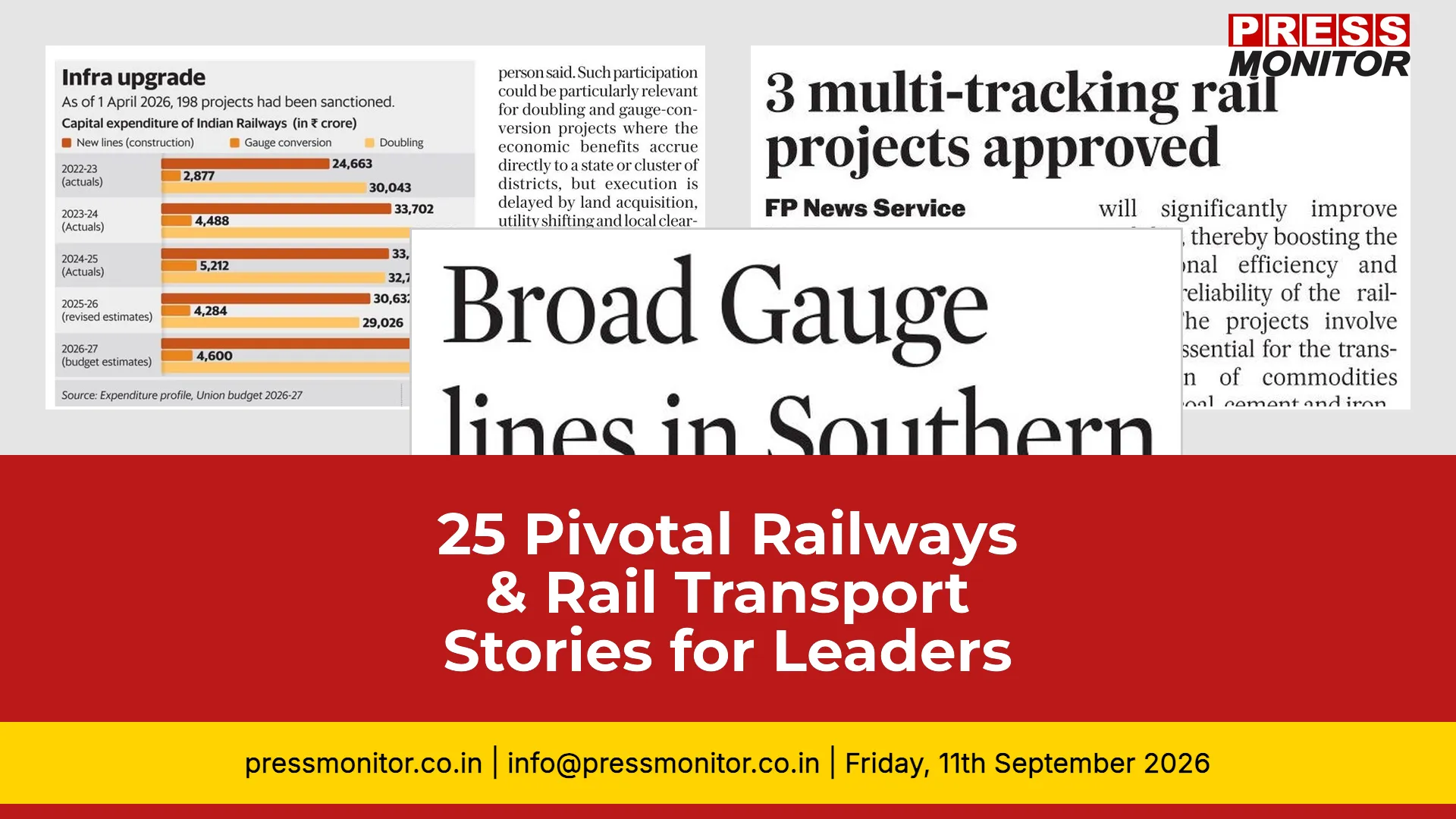 25 Pivotal Railways & Rail Transport Stories for Leaders