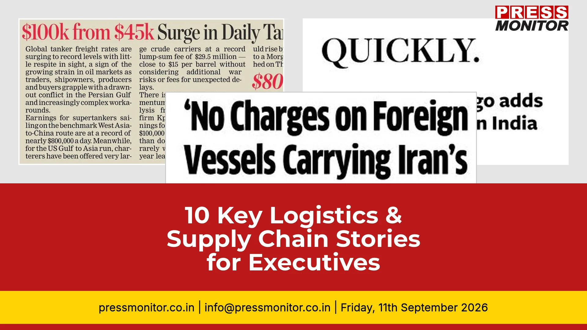 10 Key Logistics & Supply Chain Stories for Executives