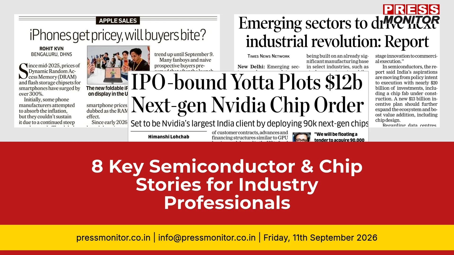 8 Key Semiconductor & Chip Stories for Industry Professionals