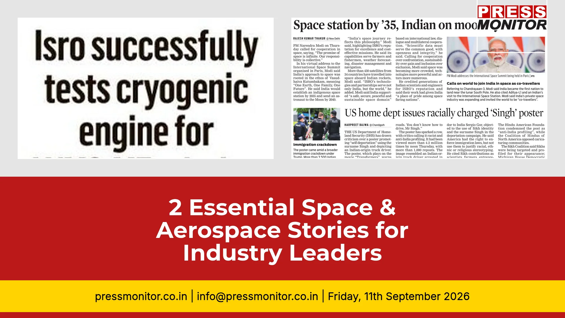 [2] Essential Space & Aerospace Stories for Industry Leaders