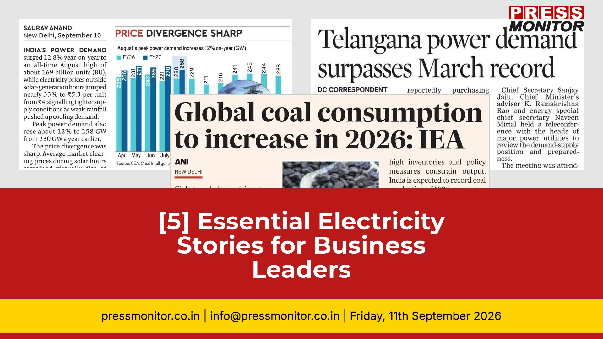 [5] Essential Electricity Stories for Business Leaders