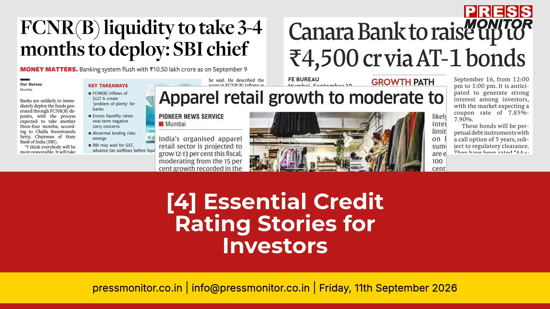 [4] Essential Credit Rating Stories for Investors