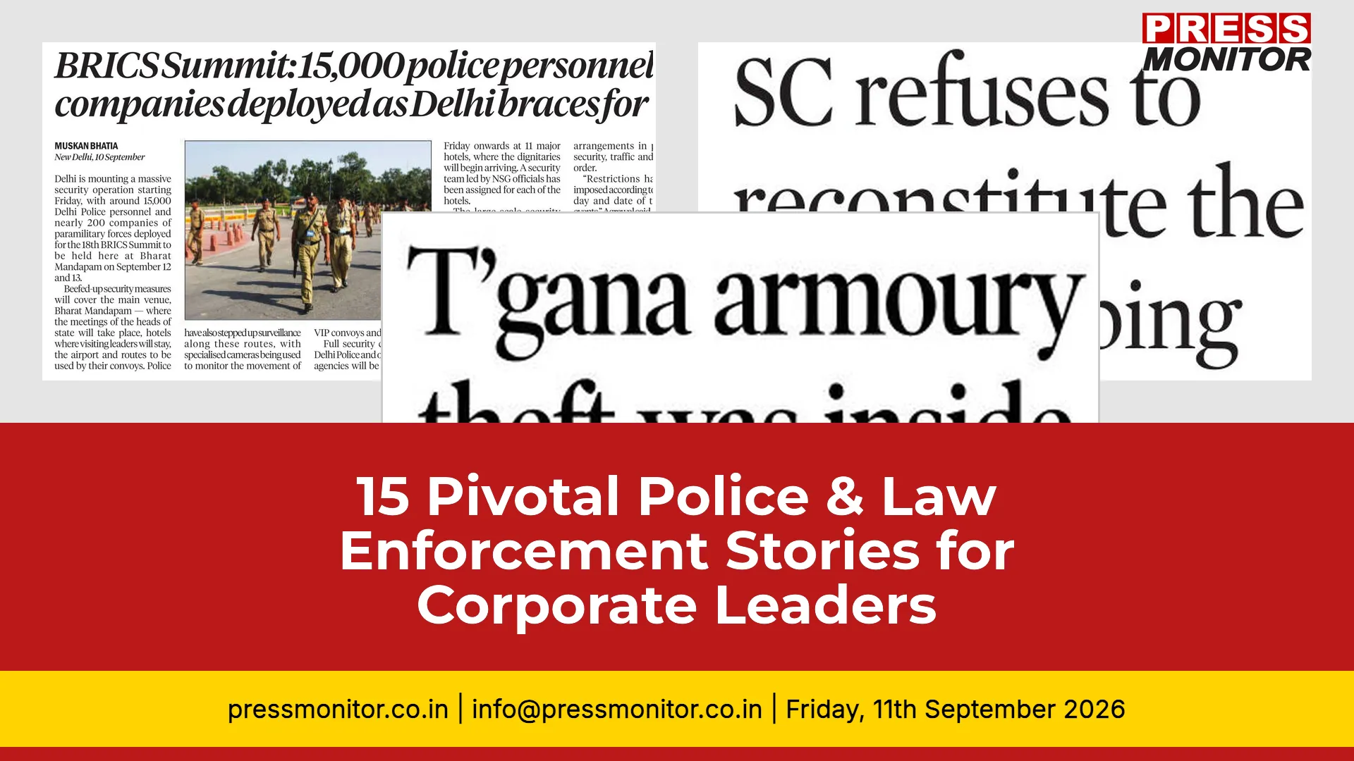 15 Pivotal Police & Law Enforcement Stories for Corporate Leaders