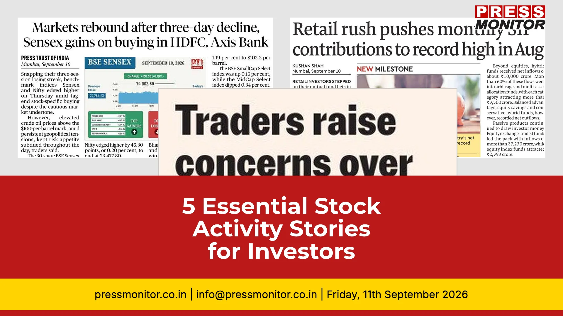 5 Essential Stock Activity Stories for Investors