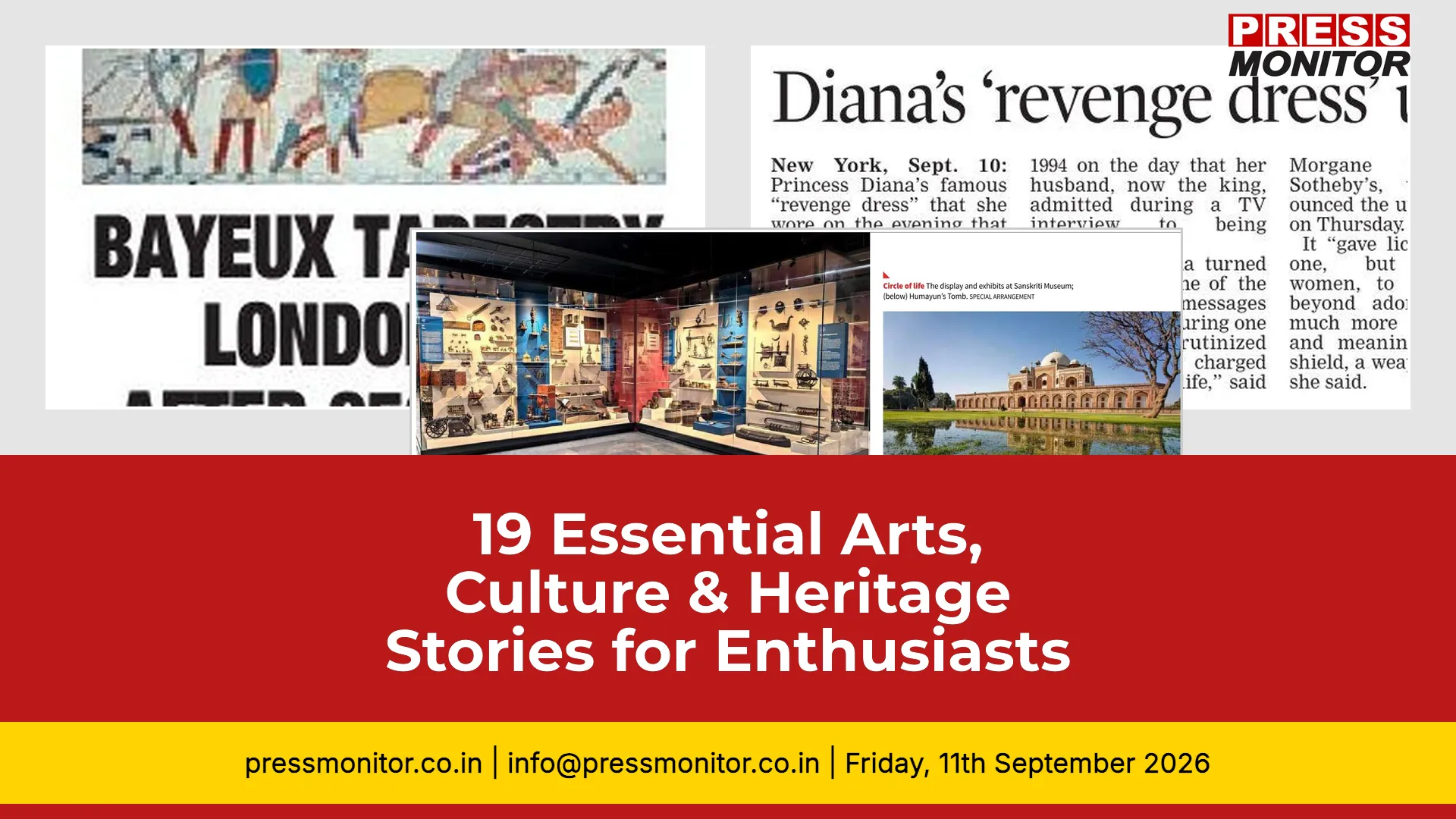 [19] Essential Arts, Culture & Heritage Stories for Enthusiasts