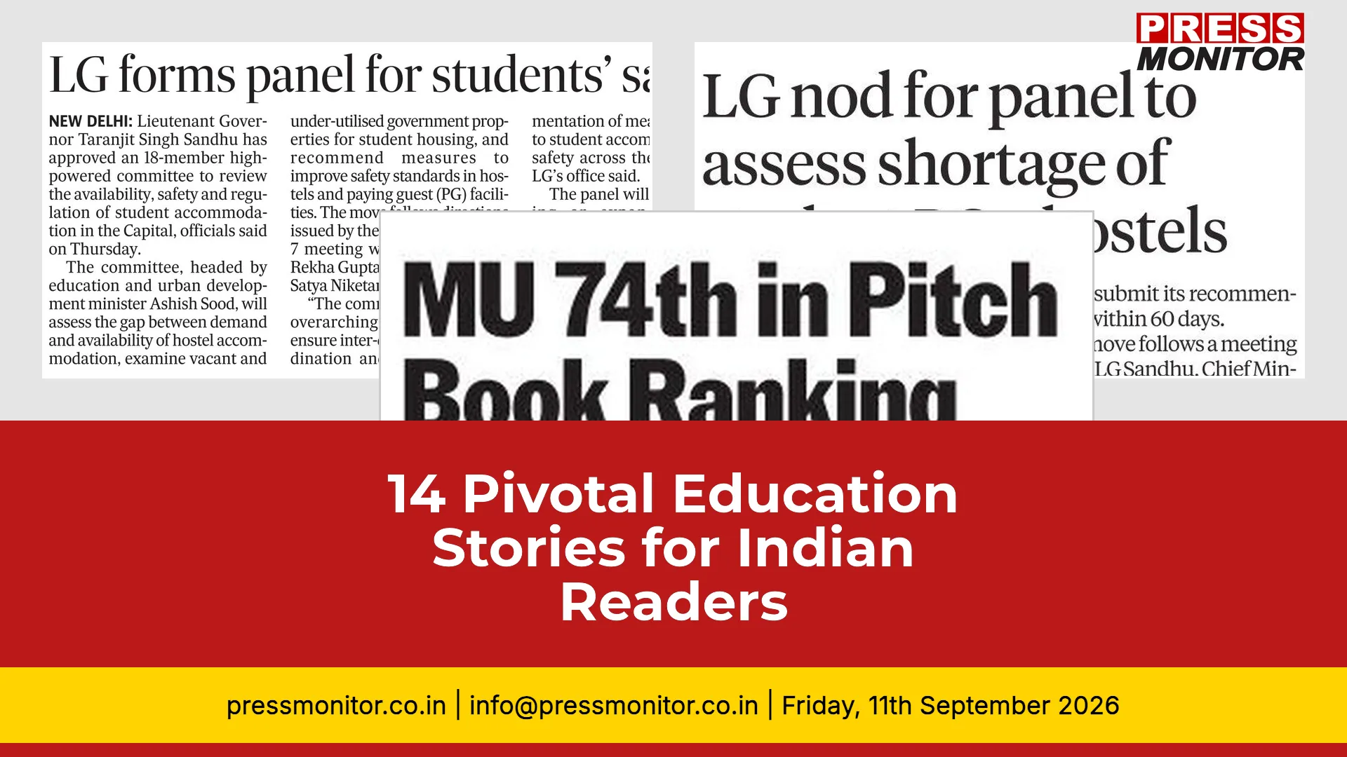 [14] Pivotal Education Stories for Indian Readers