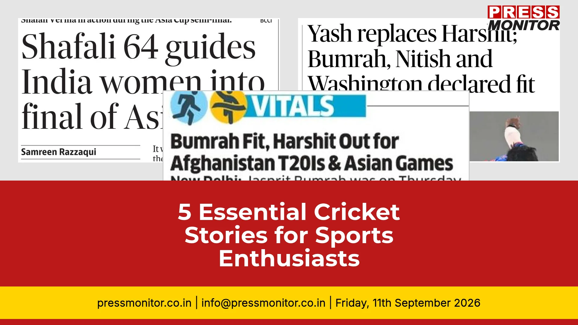 [5] Essential Cricket Stories for Sports Enthusiasts