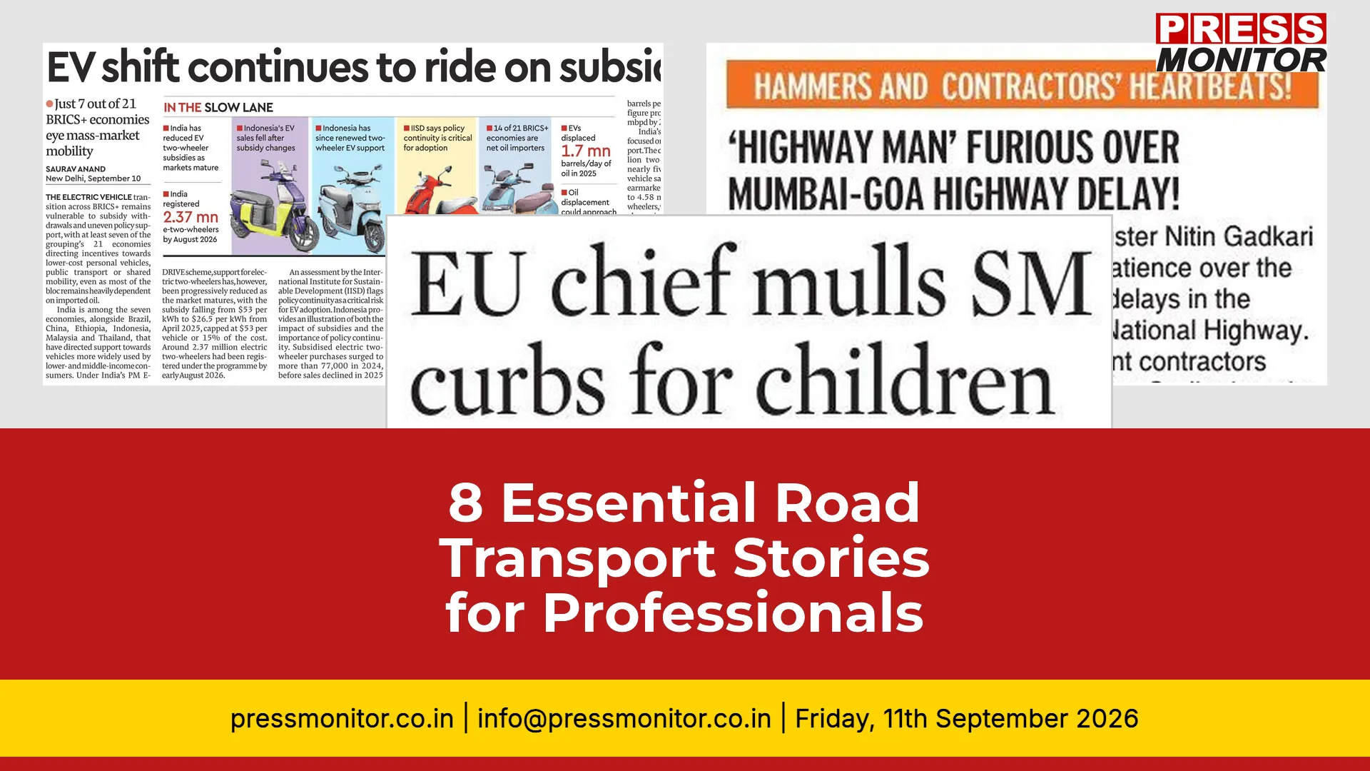 [8] Essential Road Transport Stories for Professionals