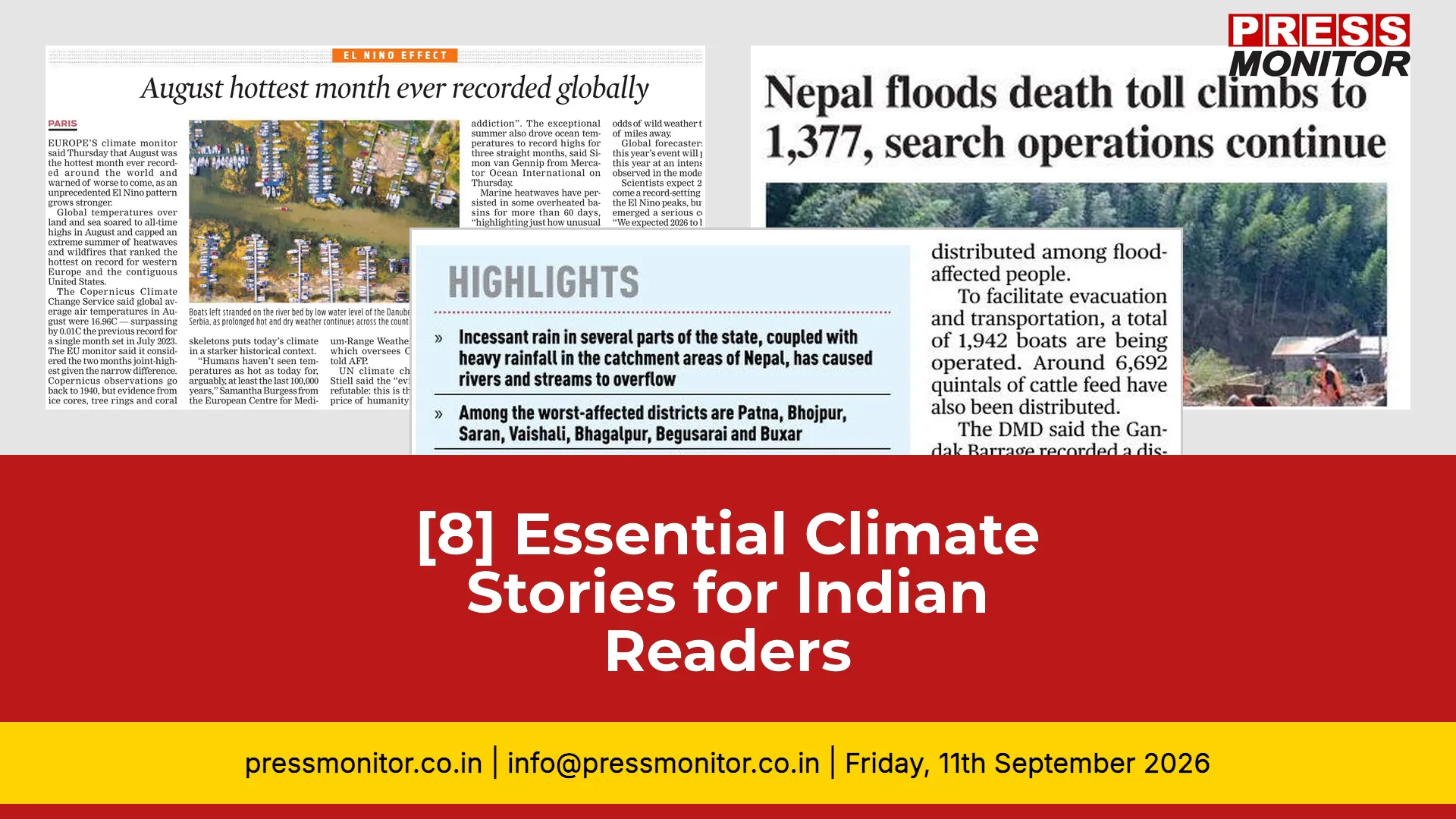 [8] Essential Climate Stories for Indian Readers