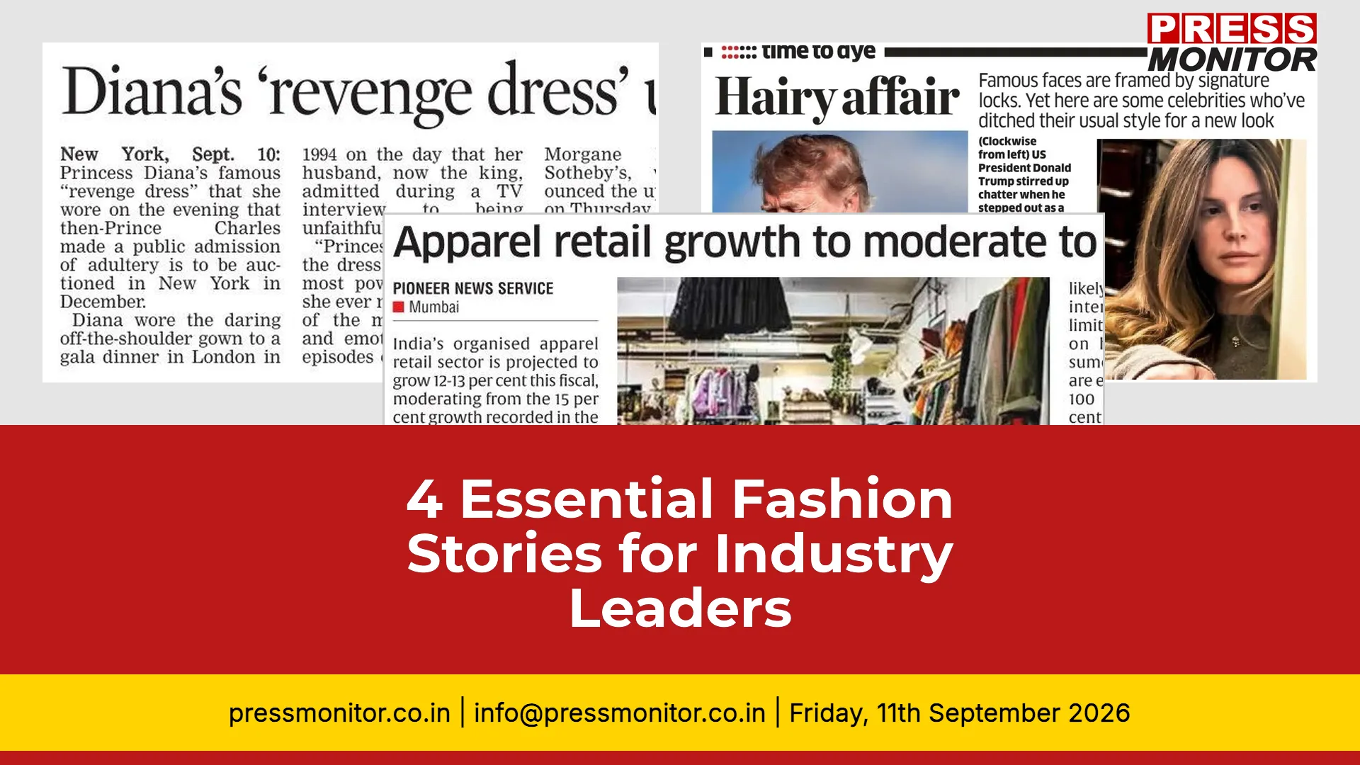 4 Essential Fashion Stories for Industry Leaders