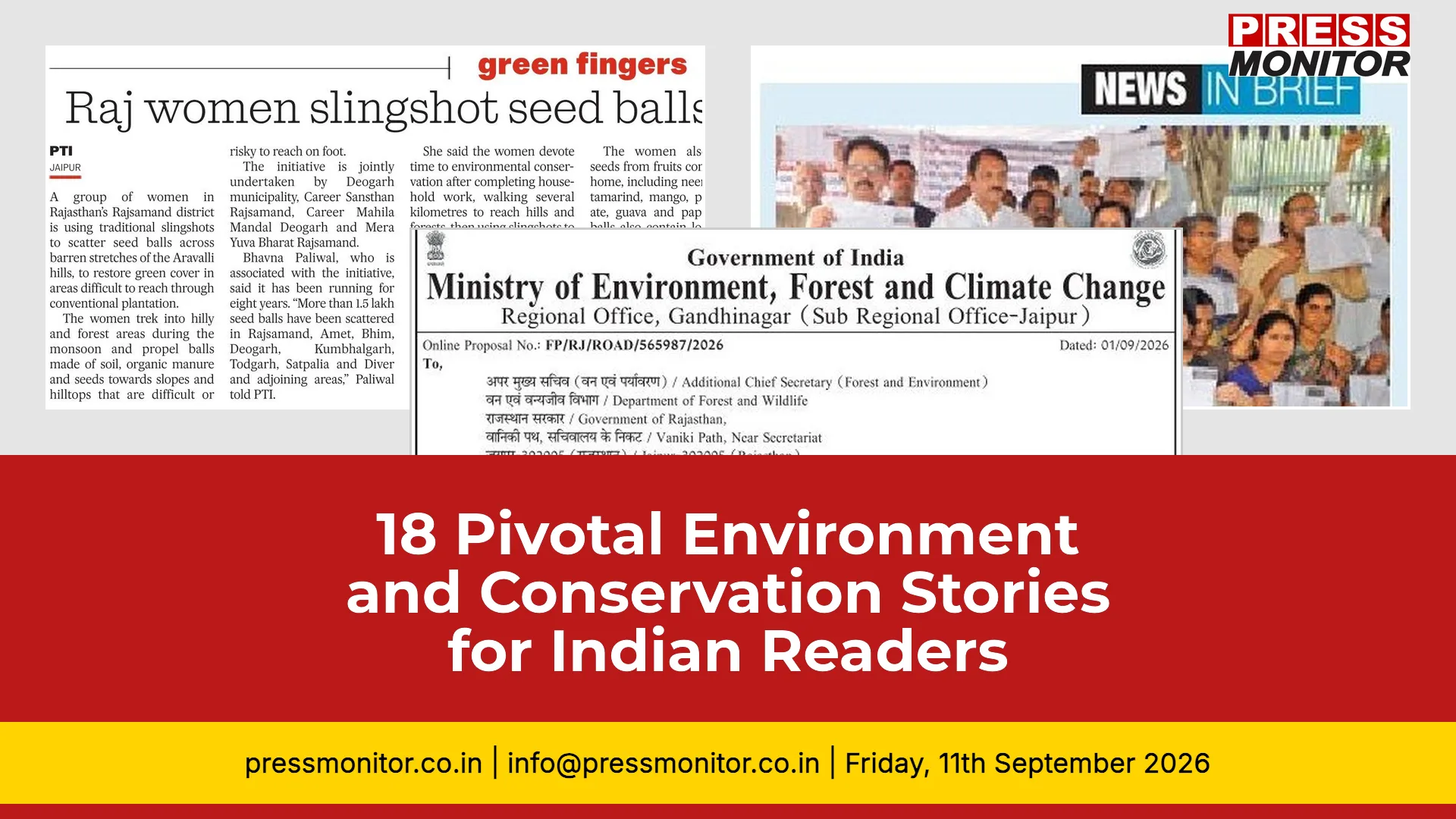 [18] Pivotal Environment and Conservation Stories for Indian Readers