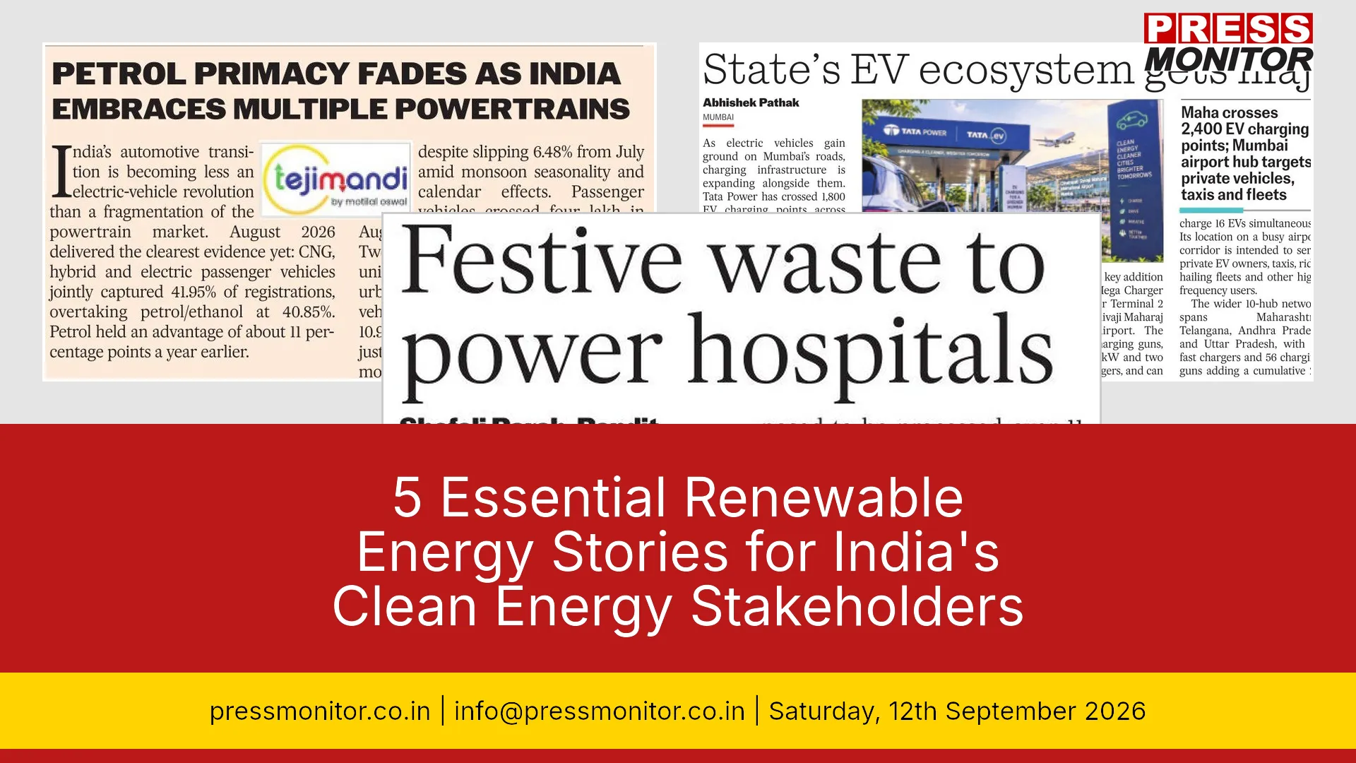[5] Essential Renewable Energy Stories for India's Clean Energy Stakeholders