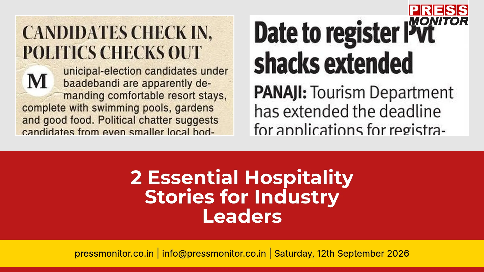 2 Essential Hospitality Stories for Industry Leaders