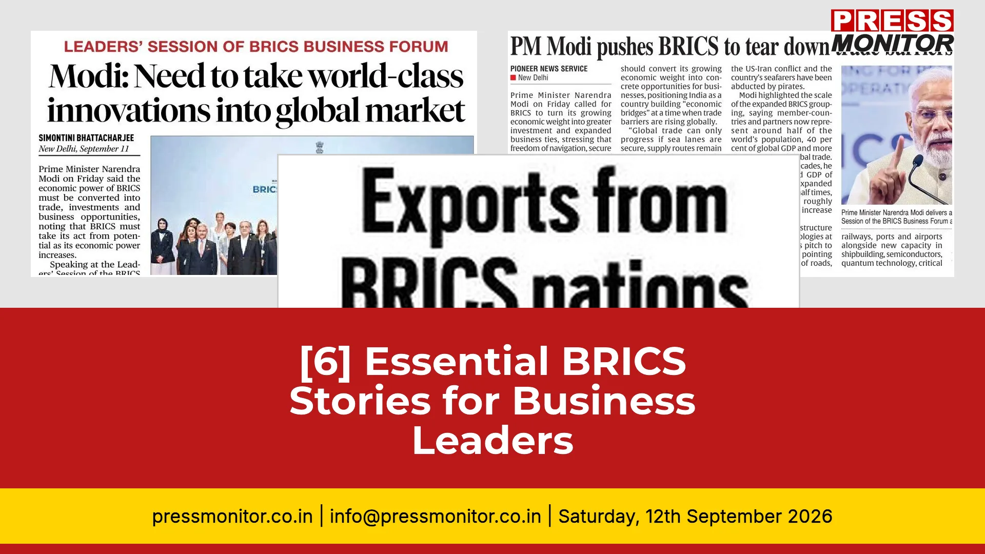 [6] Essential BRICS Stories for Business Leaders