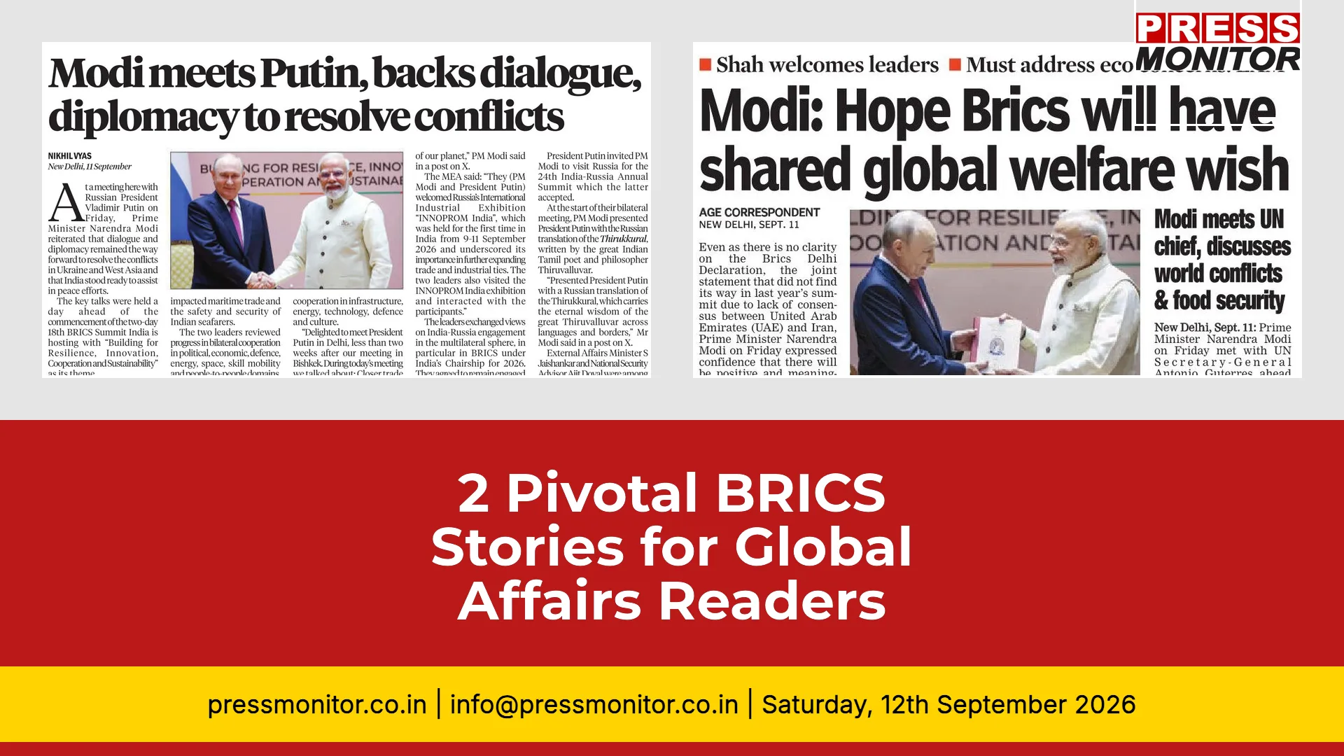 2 Pivotal BRICS Stories for Global Affairs Readers