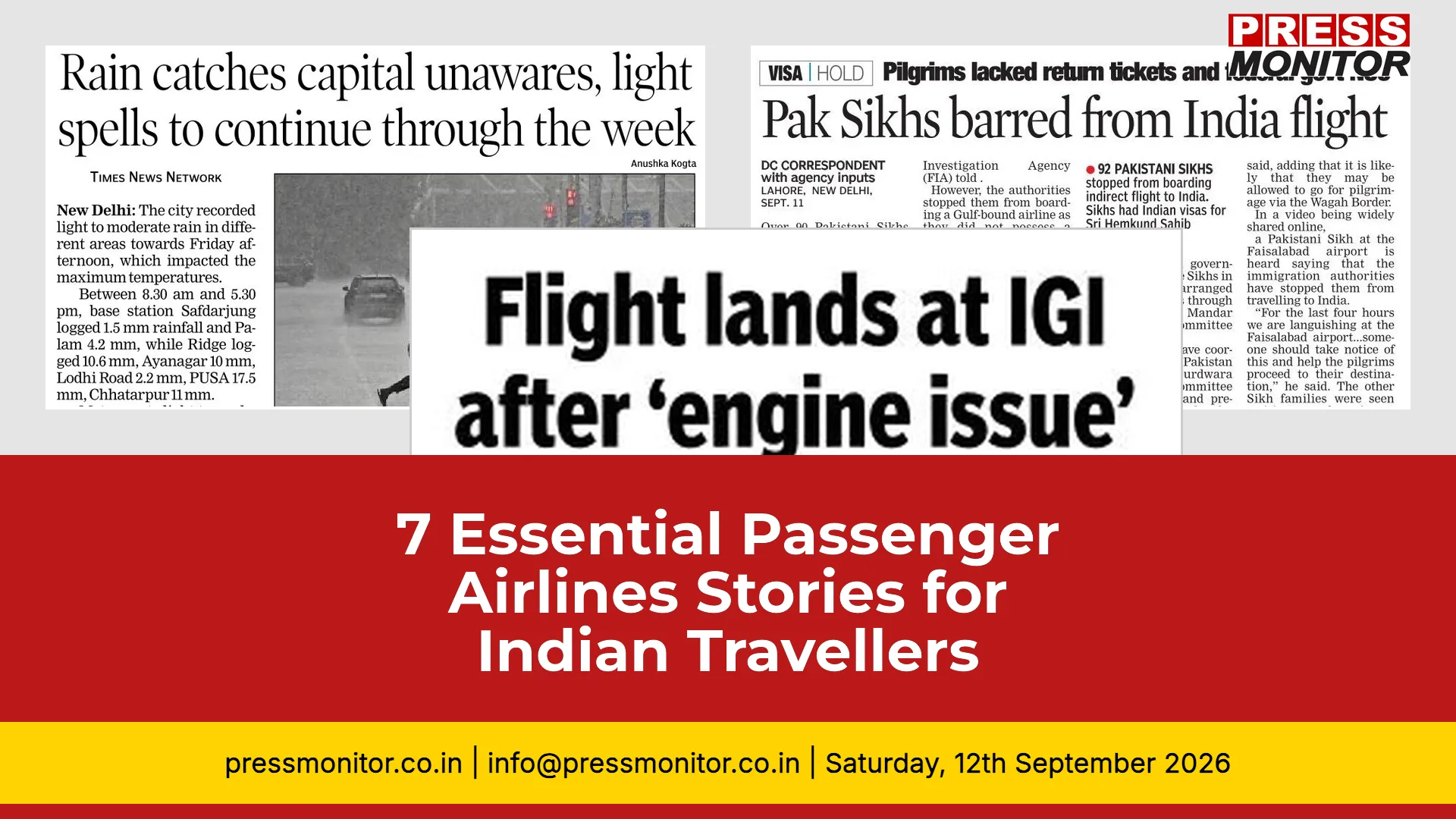 [7] Essential Passenger Airlines Stories for Indian Travellers
