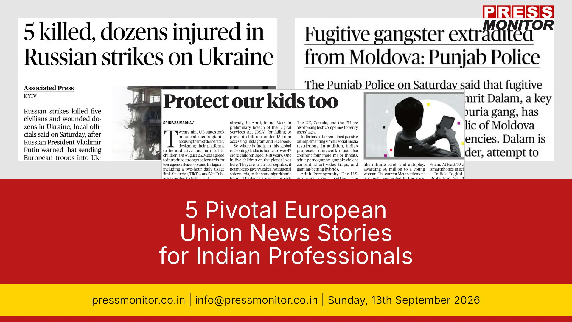 5 Pivotal European Union News Stories for Indian Professionals