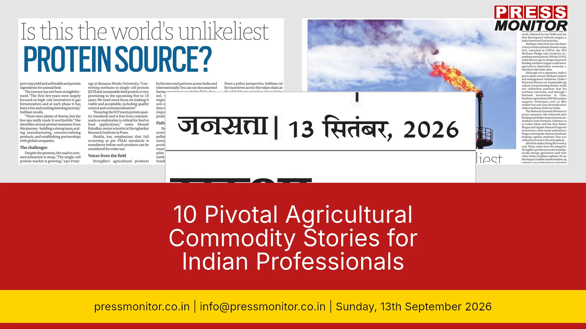 10 Pivotal Agricultural Commodity Stories for Indian Professionals
