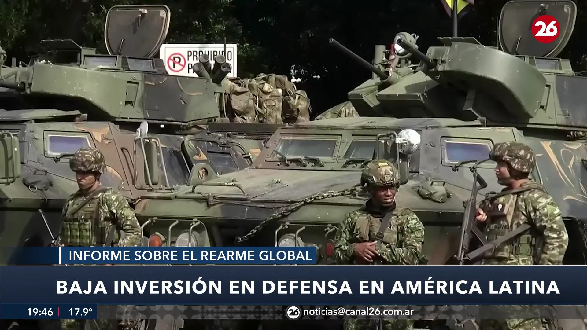 canal-26's Power Monitor: Geopolítica en llamas, mercados en alerta y deportes en la mira global