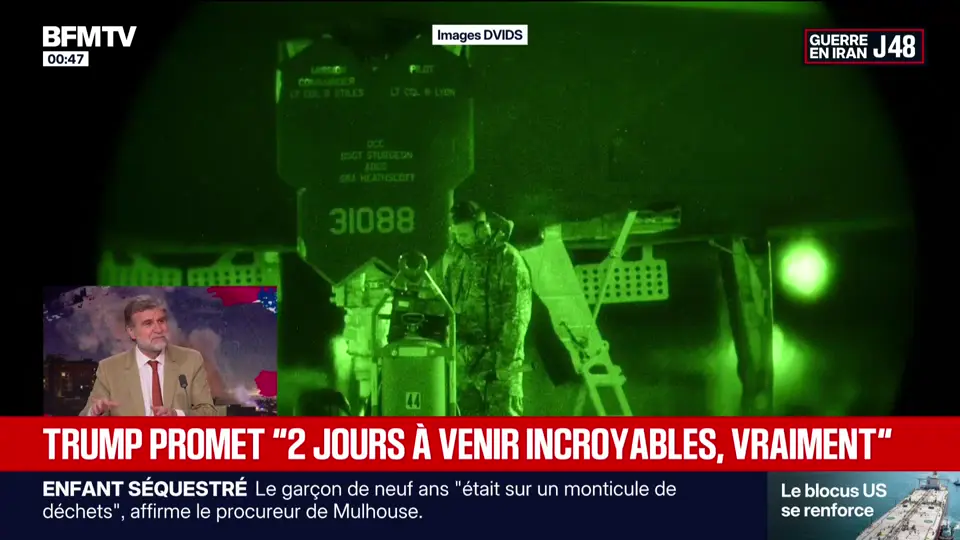 Crise au Moyen-Orient : blocus d'Hormuz, guerre Iran-États-Unis et fractures géopolitiques analysés par bfmtv