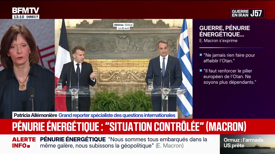 RTL Power Monitor : Géopolitique en ébullition, réformes sociales et rebondissements sportifs dominent l'actualité du 25 avril 2026