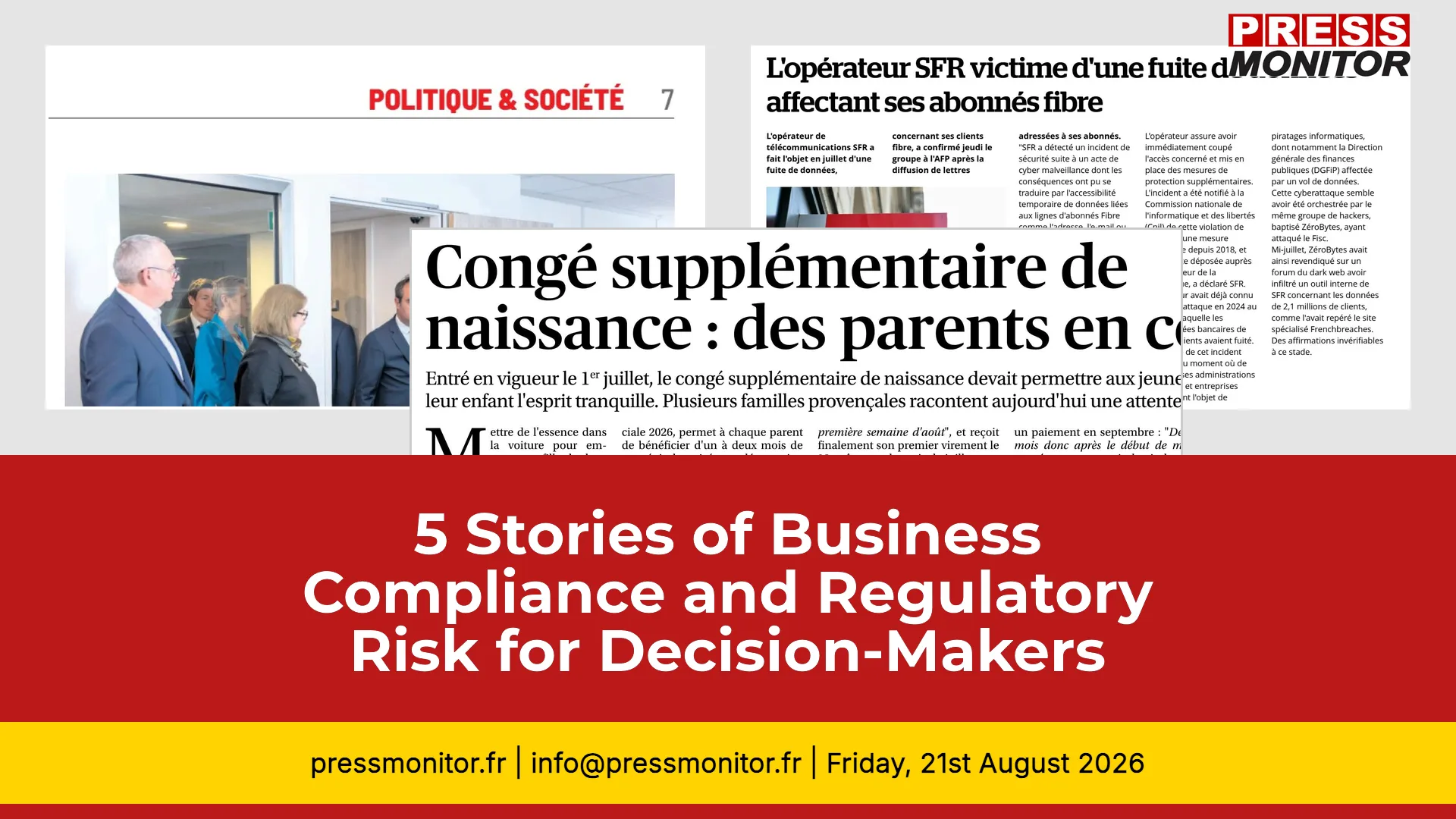 5 Stories of Business Compliance and Regulatory Risk for Decision-Makers