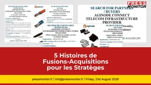 5 Histoires de Fusions-Acquisitions et Corporate pour les Stratèges