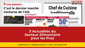 3 Actualités du Secteur Alimentaire pour les Professionnels
