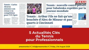 5 Actualités Clés du Tennis pour Professionnels