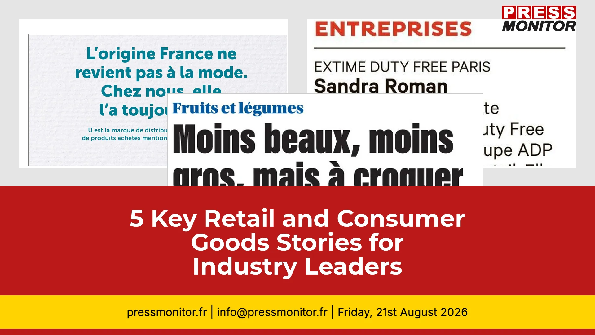 5 Key Retail and Consumer Goods Stories for Industry Leaders