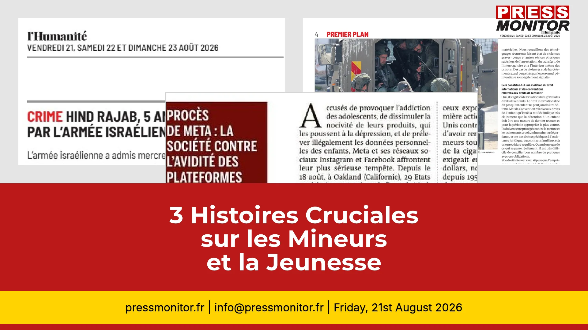 3 Histoires Cruciales sur les Mineurs et la Jeunesse pour les Professionnels de l'Enfance