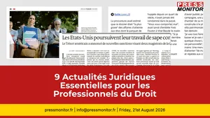 9 Actualités Juridiques Essentielles pour les Professionnels du Droit