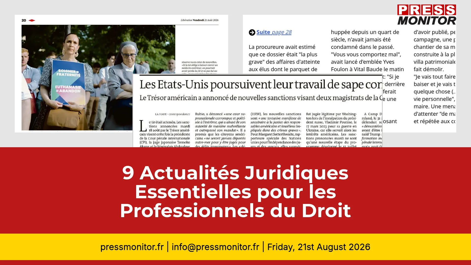 9 Actualités Juridiques Essentielles pour les Professionnels du Droit