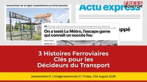 3 Histoires Ferroviaires Clés pour les Décideurs du Transport