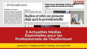 5 Actualités Médias Essentielles pour les Professionnels de l'Audiovisuel