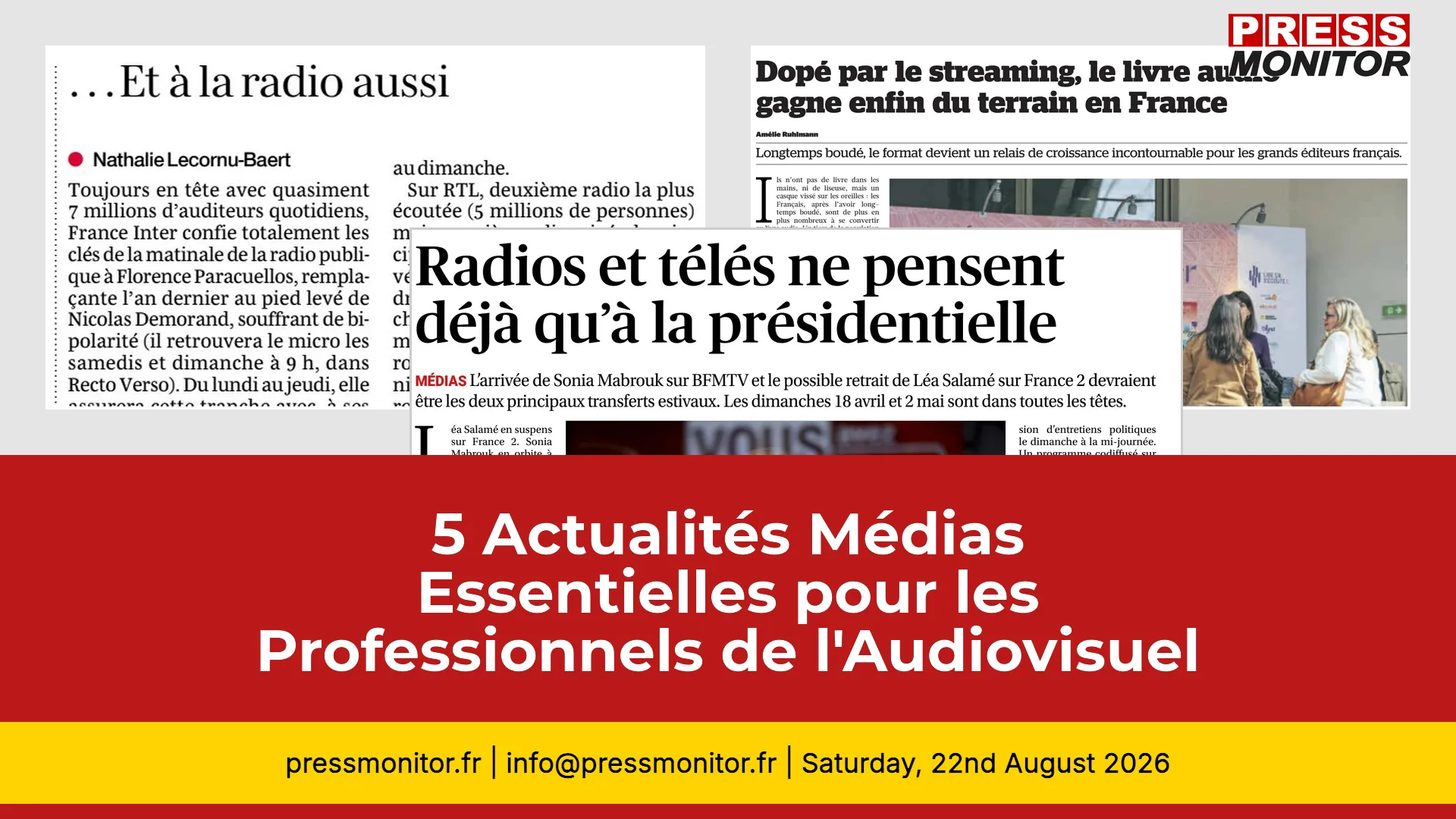 5 Actualités Médias Essentielles pour les Professionnels de l'Audiovisuel
