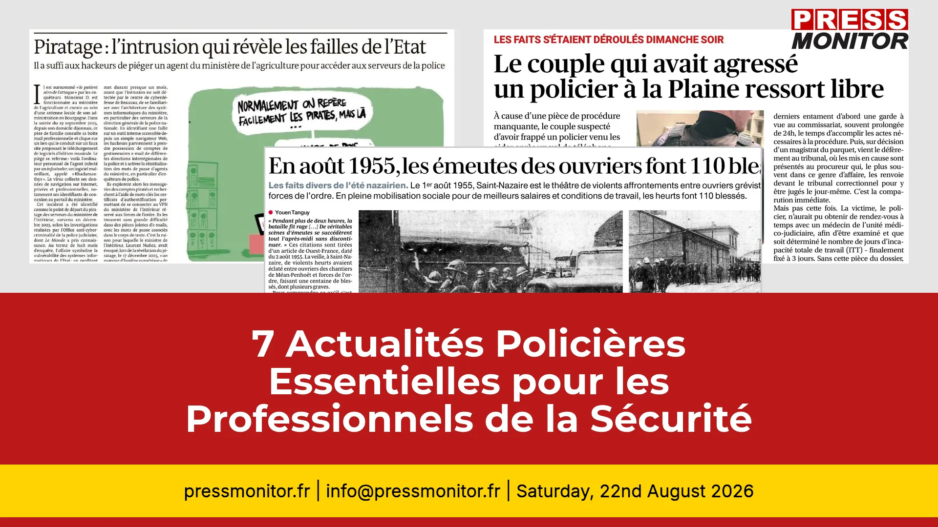 7 Actualités Policières Essentielles pour les Professionnels de la Sécurité