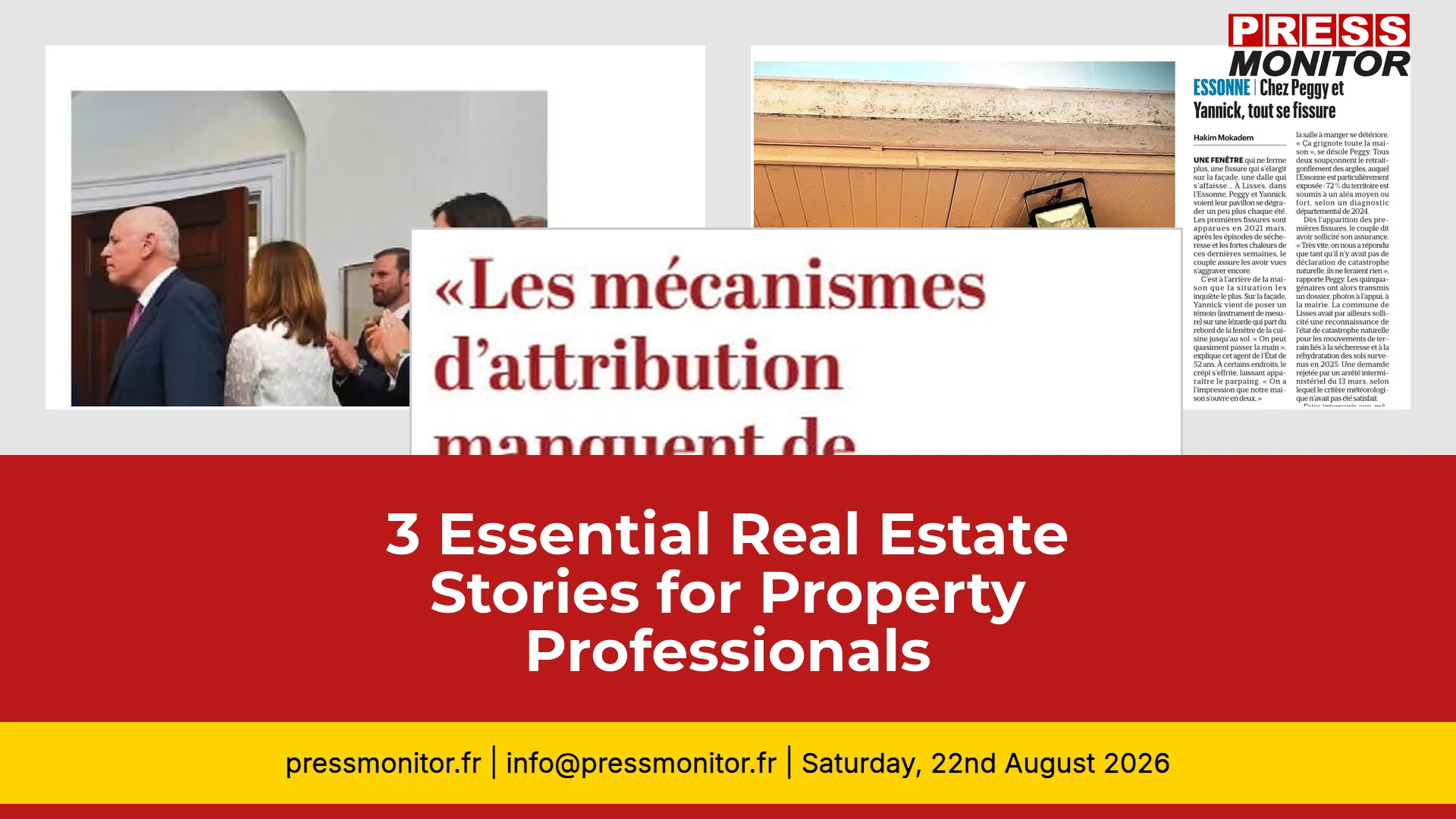 3 Essential Real Estate Stories for Property Professionals