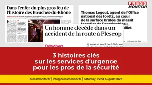 3 histoires clés sur les services d'urgence pour les pros de la sécurité