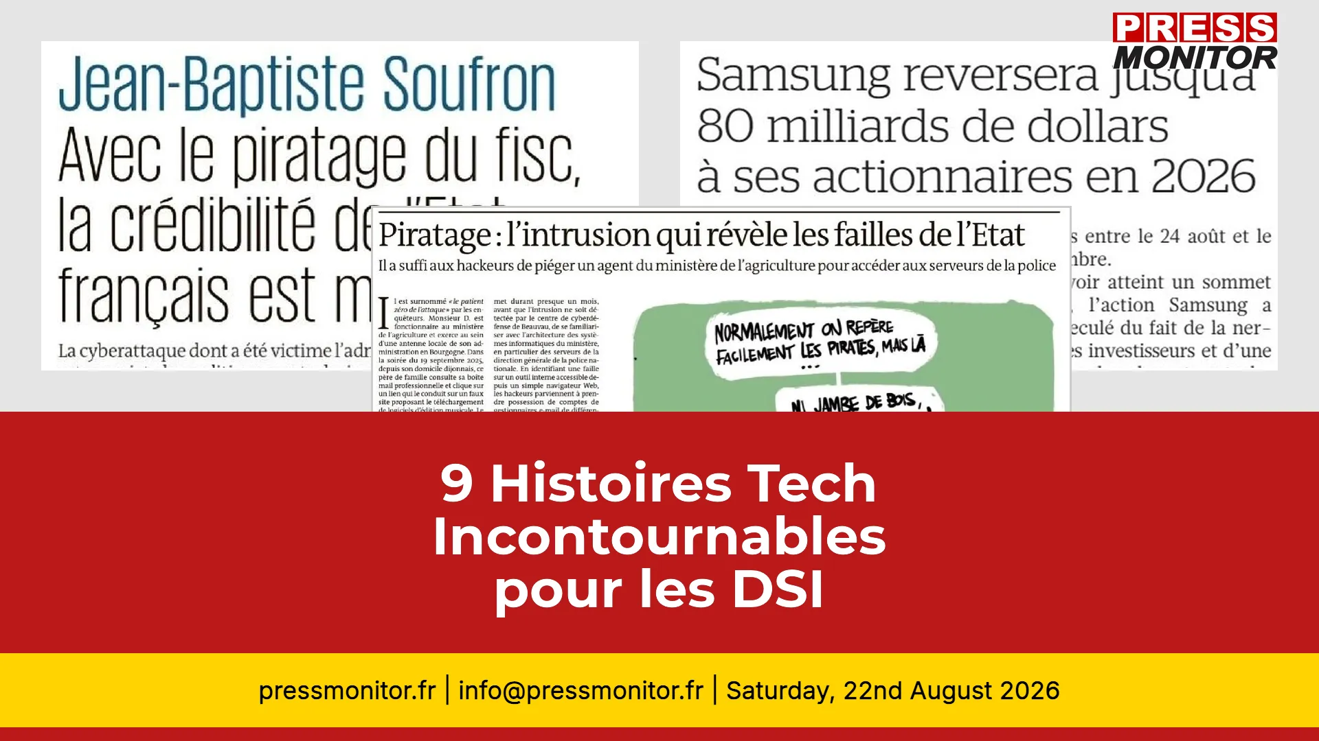 9 Histoires Tech Incontournables pour les DSI
