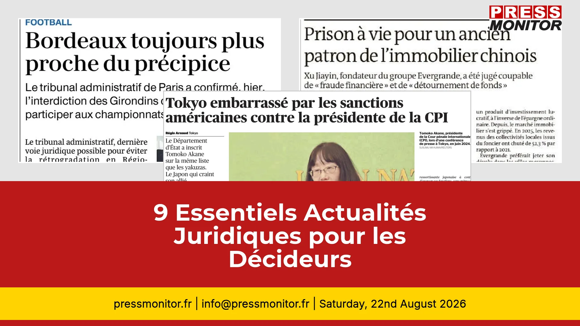 9 Essentiels Actualités Juridiques pour les Décideurs