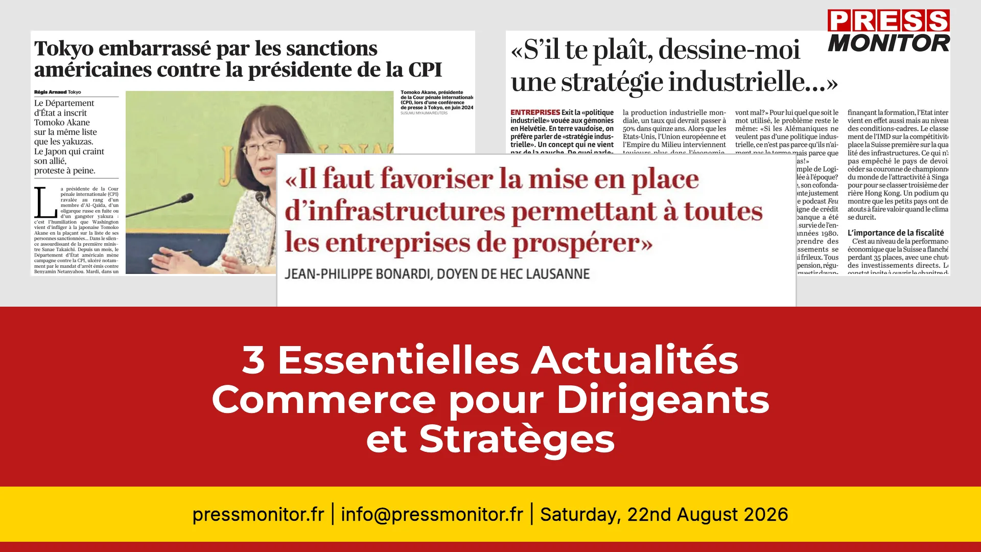 3 Essentielles Actualités Commerce pour Dirigeants
