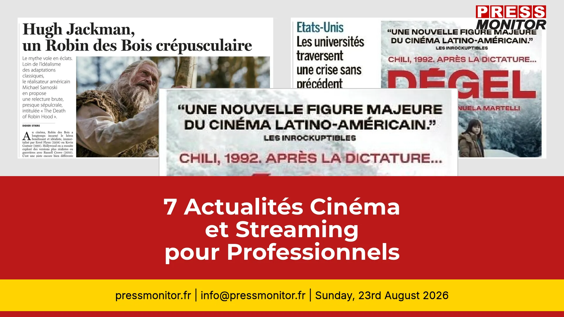 7 Actualités Cinéma et Streaming Incontournables pour Professionnels