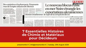 7 Essentielles Histoires de Chimie et Matériaux pour Décideurs