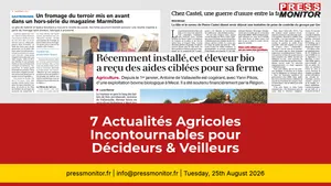 7 Actualités Agricoles Incontournables pour Décideurs